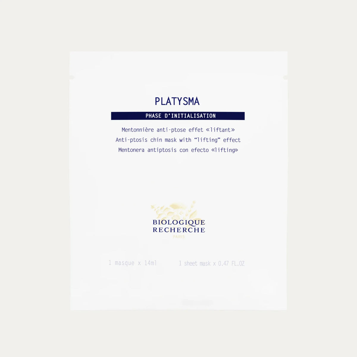 Platysma Chin Mask